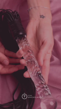 Glass Dildo – The Glass Flogger: Clarity & Emotional Healing