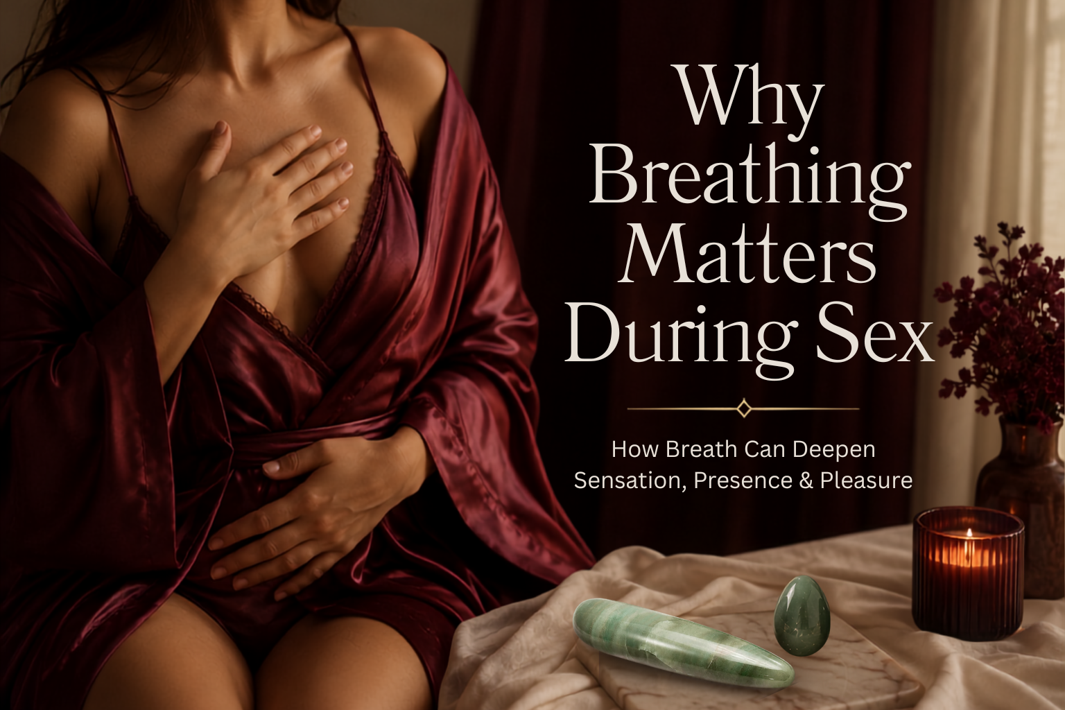 Why Breathing Matters During Sex: How Breath Can Deepen Sensation, Presence & Pleasure