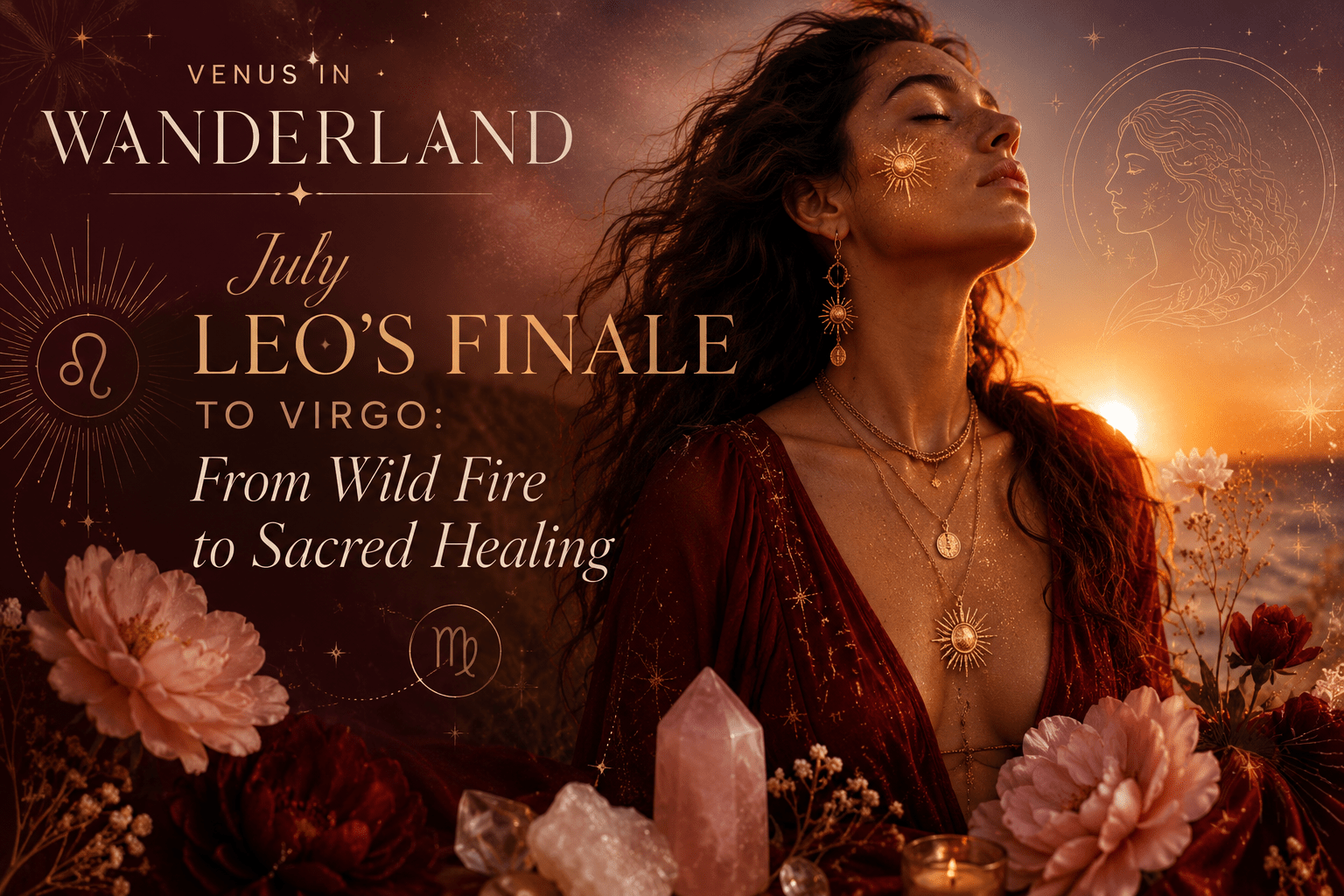 Leo's Finale to Virgo:  From Wild Fire to Sacred Healing - Yoni Wanderland