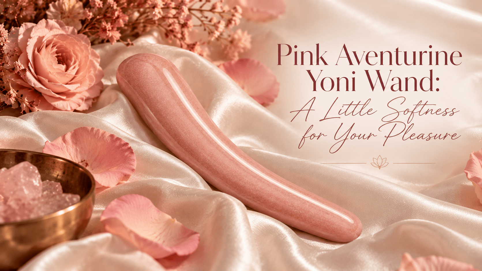 Pink Aventurine Yoni Wand: A Little Softness for Your Pleasure - Yoni Wanderland