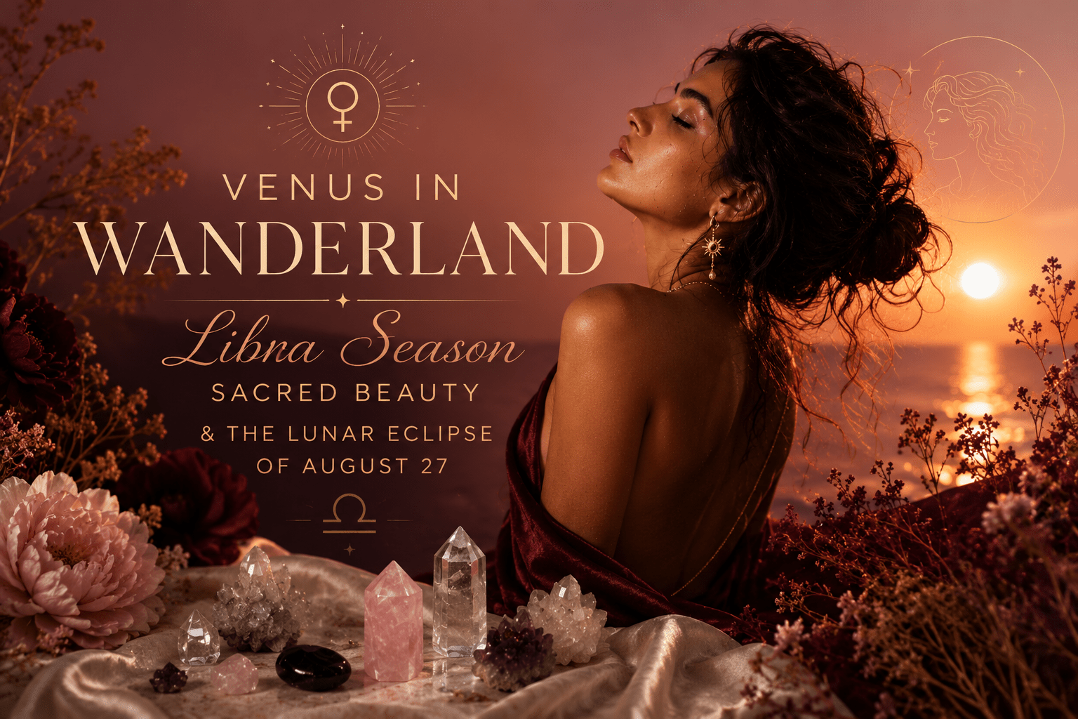 Venus in Wanderland: Libra Season, Sacred Beauty & the August Eclipse - Yoni Wanderland