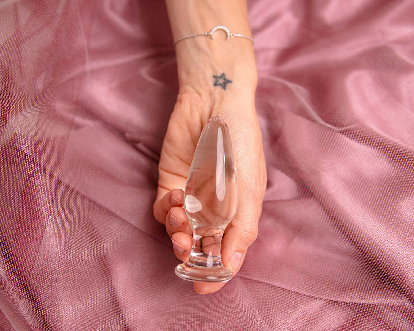 The Glass Bum Bum Plug - Anal Plug - Butt Plug
