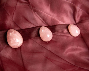 ROSE QUARTZ YONI EGG - ROSIE