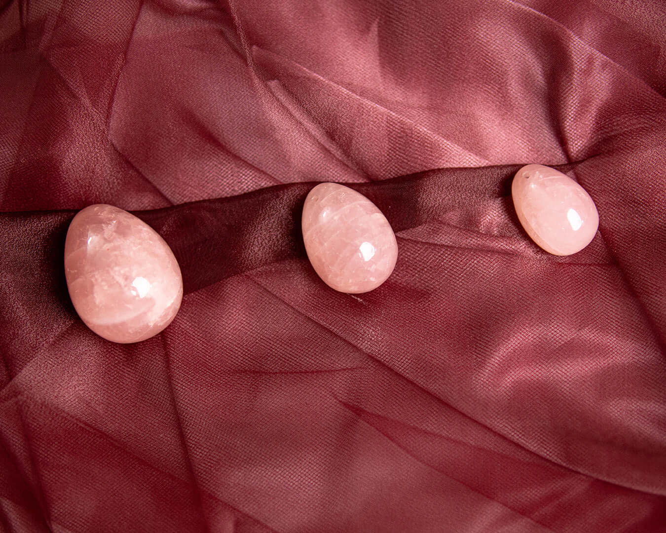 ROSE QUARTZ YONI EGG - ROSIE