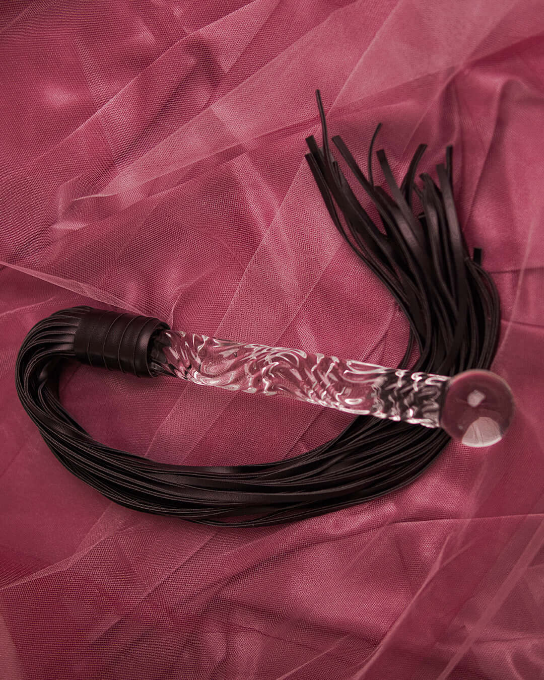 Glass Pleasure Wand Phallus