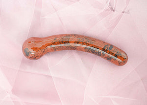 MAHOGANY OBSIDIAN YONI WAND - THE PEARL VELVET