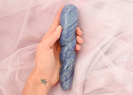 BLUE QUARTZ YONI WAND - THE TWIST SERENE