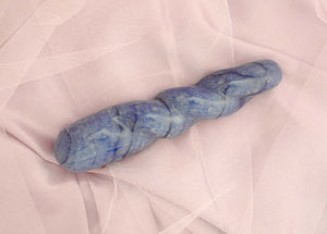 BLUE QUARTZ YONI WAND - THE TWIST SERENE