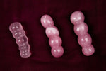 ROSE QUARTZ YONI MASSAGER - THE MINI BEADED ROSIE