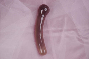GREY AGATE YONI WAND - THE AGATHA PEARL