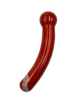 RED JASPER QUARTZ YONI WAND - THE PEARL CHERRY