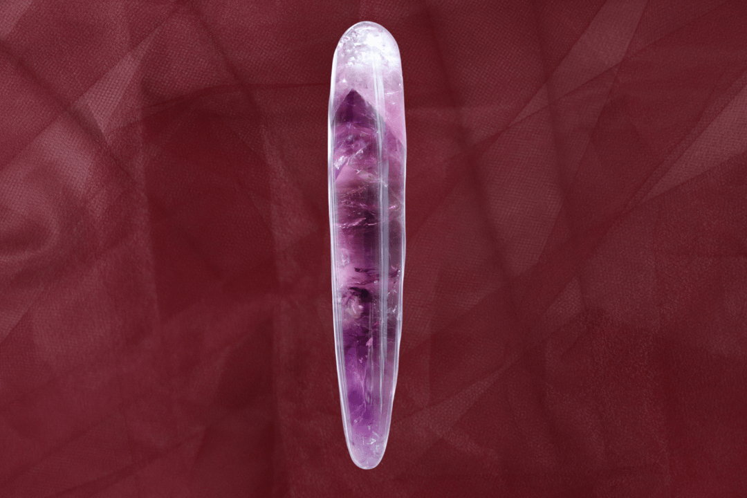 Amethyst Yoni Wand - The Straight Lila: Stress Relief & Serenity - Yoni Wanderland