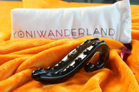 Black Glass Yoni Wand - The Octopussy: G - Spot Magik - Yoni Wanderland