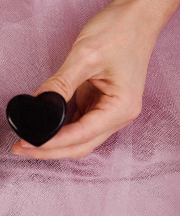Slim Shadow Black Obsidian butt plug, smooth, for anal stimulation by  YoniWanderland.com  Yoni Wanderland