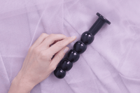 Black Obsidian Yoni Wand - The Shadow Joystick: Intuitive Connection & Insight - Yoni Wanderland