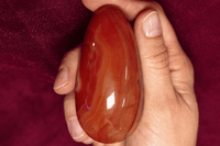 Carnelian Massage Crystal - The Petal Spice: Enhances passion, love and desire - Yoni Wanderland
