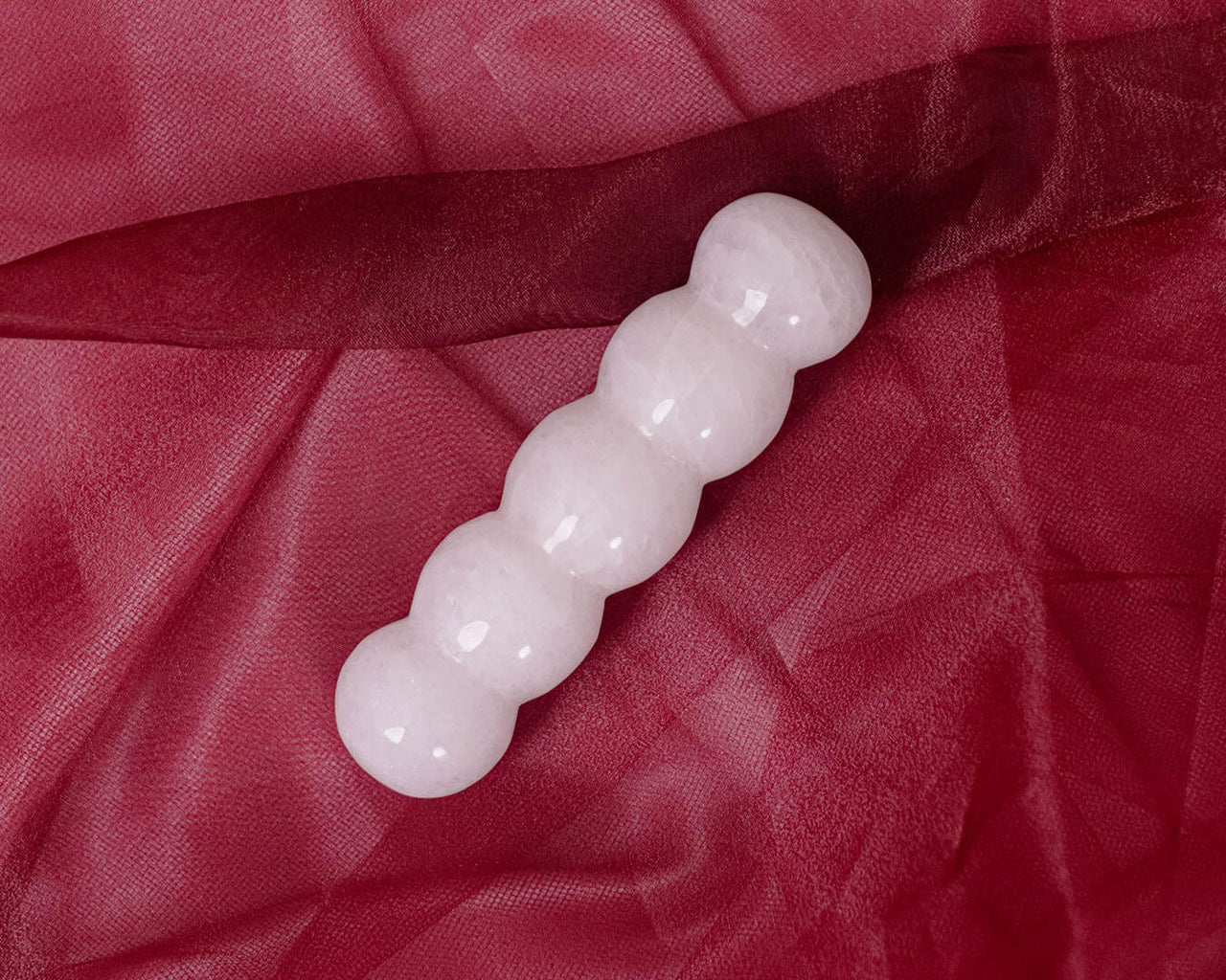 Clear Quartz Yoni Wand – The Mini JOYBEADS Claire - Yoni Wanderland