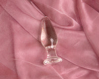 GLASS BUTT PLUG - THE GLASS BUMBUM PLUG - Yoni Wanderland