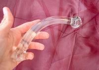 GLASS YONI WAND - THE CURVE - Yoni Wanderland