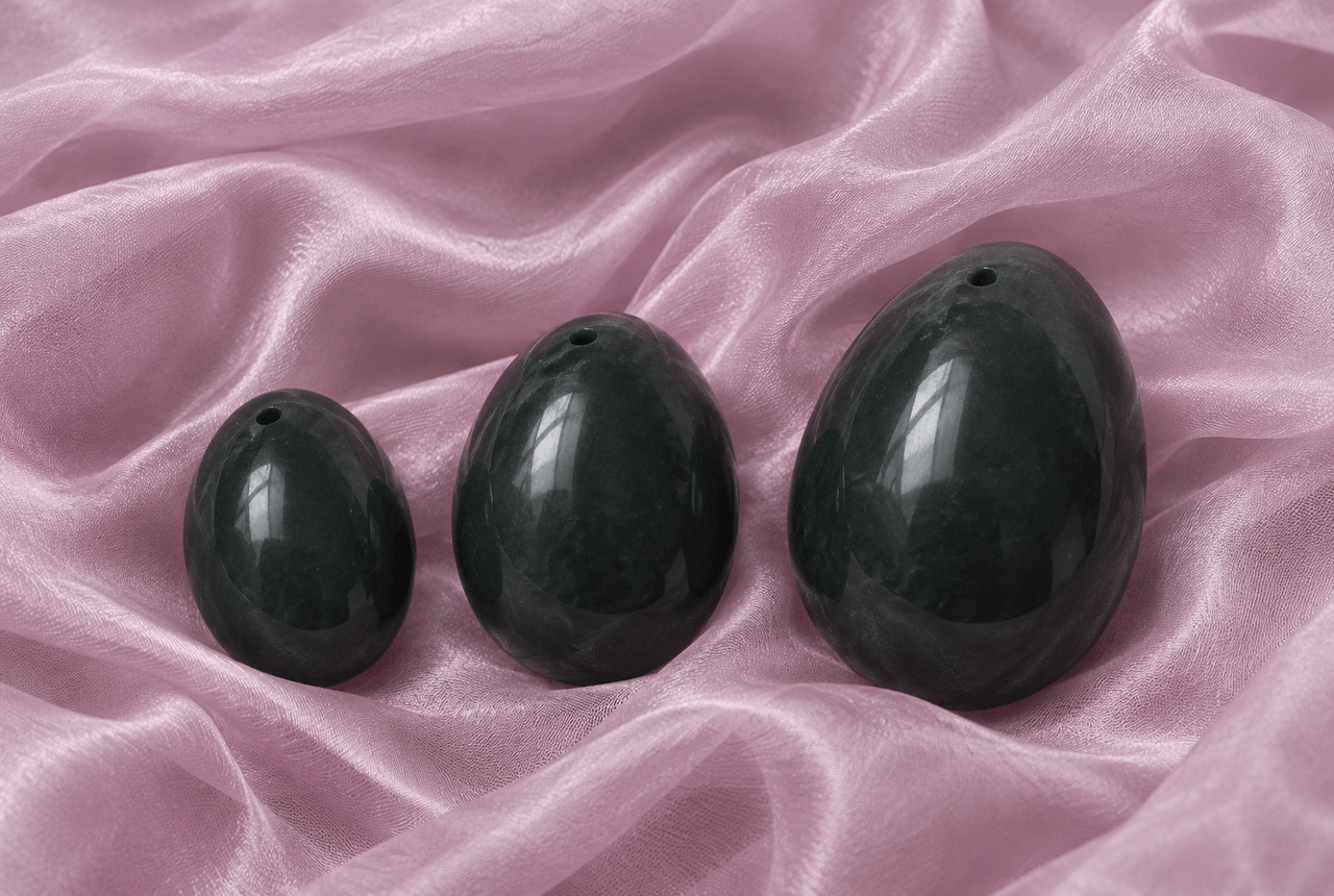 Nephrite Jade Yoni Egg - Jade: Grounds Sexual Energy - Yoni Wanderland
