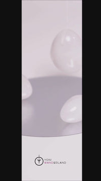 Clear Quartz Yoni Egg - Claire: Activates the Crown Chakra