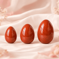 Red Jasper Yoni Egg - Cherry: Grounding & Vitality - Yoni Wanderland