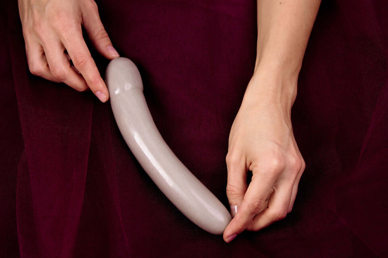 The Marblelous Phallus Crystal Dildo – Energetic Alignment & Flow - Yoni Wanderland
