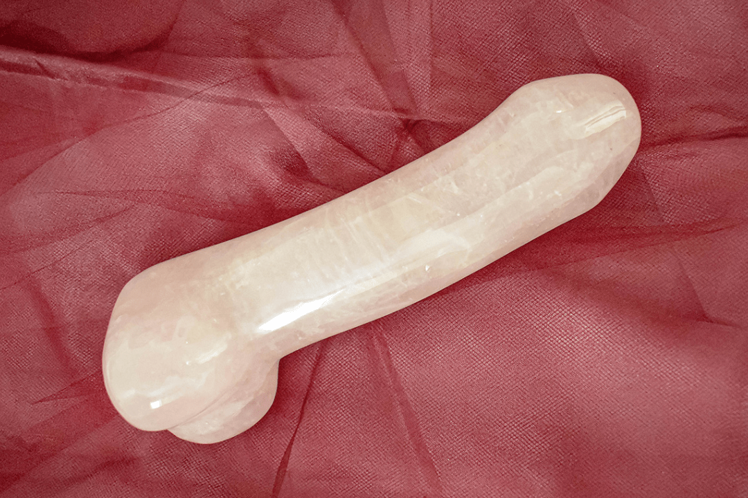The Miami Vice Crystal Cock - The Rosie Cock: Joyful Vitality & Pleasure - Yoni Wanderland