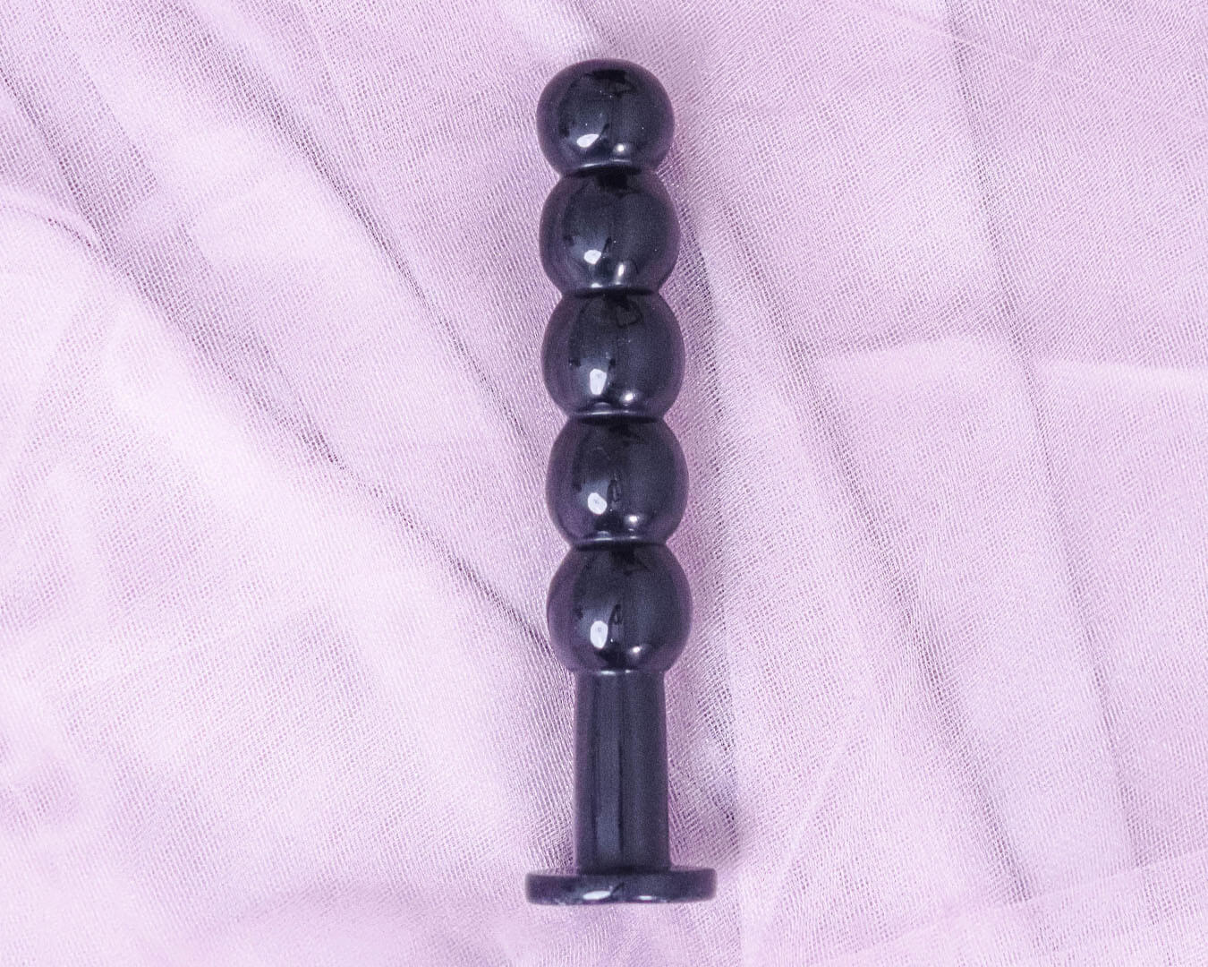 BLACK OBSIDIAN YONI WAND - THE SHADOW JOYSTICK - Yoni Wanderland