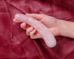 ROSE QUARTZ YONI WAND - THE SLIDE ROSIE