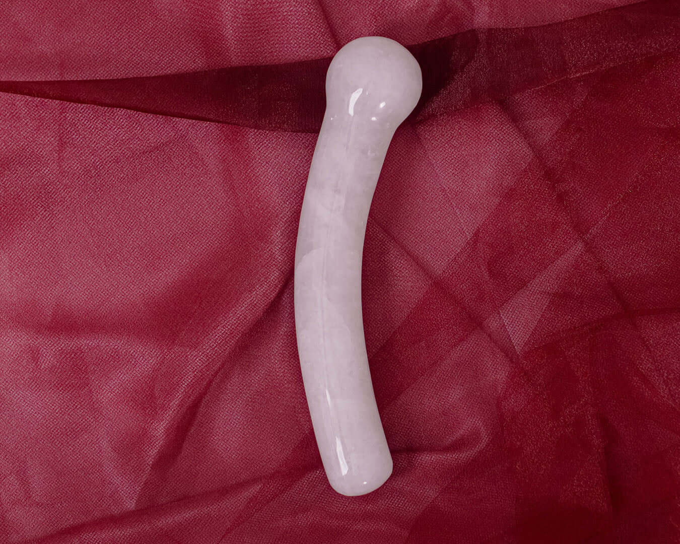 CLEAR QUARTZ YONI WAND - THE PEARL CLAIRE