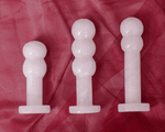 CLEAR QUARTZ YONI WAND - THE CLAIRE MINI JOYSTICK