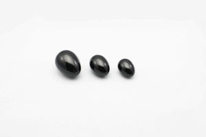 BLACK OBSIDIAN YONI EGG - SHADOW - Yoni Wanderland