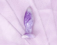 AMETHYST QUARTZ PLUG SLIM - THE PLUG LILA - Yoni Wanderland