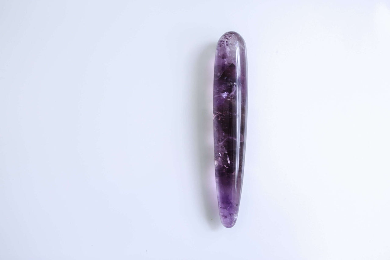 AMETHYST YONI WAND - THE STRAIGHT LILA - Yoni Wanderland