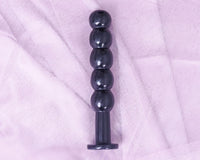 BLACK OBSIDIAN YONI WAND - THE SHADOW JOYSTICK - Yoni Wanderland