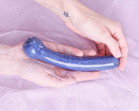 BLUE QUARTZ YONI WAND - THE PEARL SERENE - Yoni Wanderland