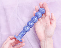 BLUE QUARTZ YONI WAND - THE SERENE JOYSTICK - Yoni Wanderland