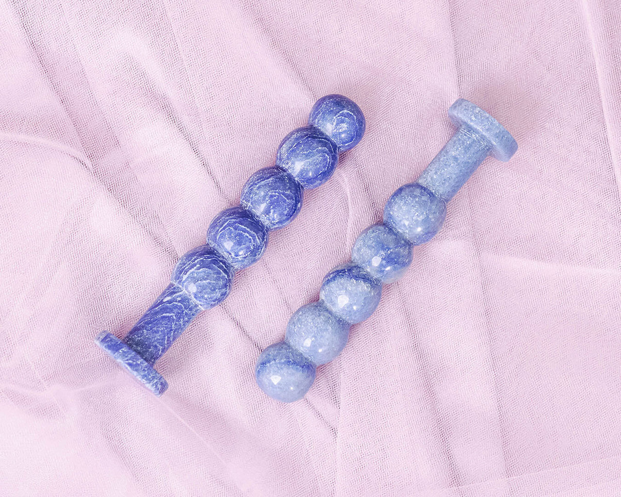 BLUE QUARTZ YONI WAND - THE SERENE JOYSTICK - Yoni Wanderland